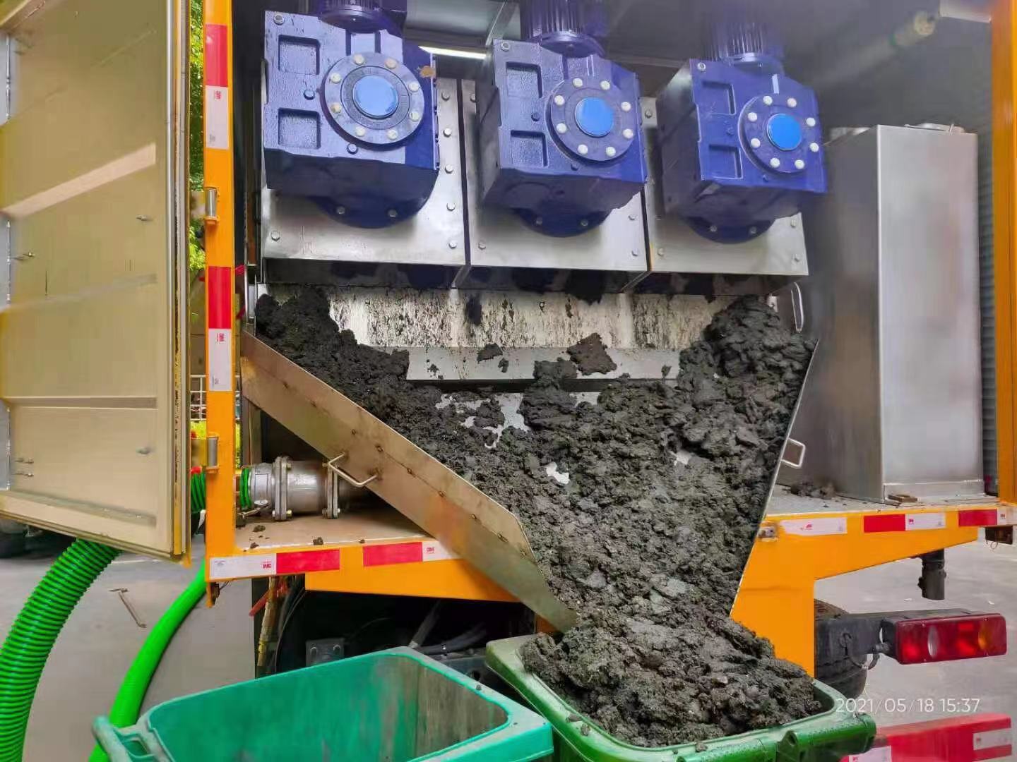 玉田化粪池清掏城市维护站-泥浆净化干湿分离处理